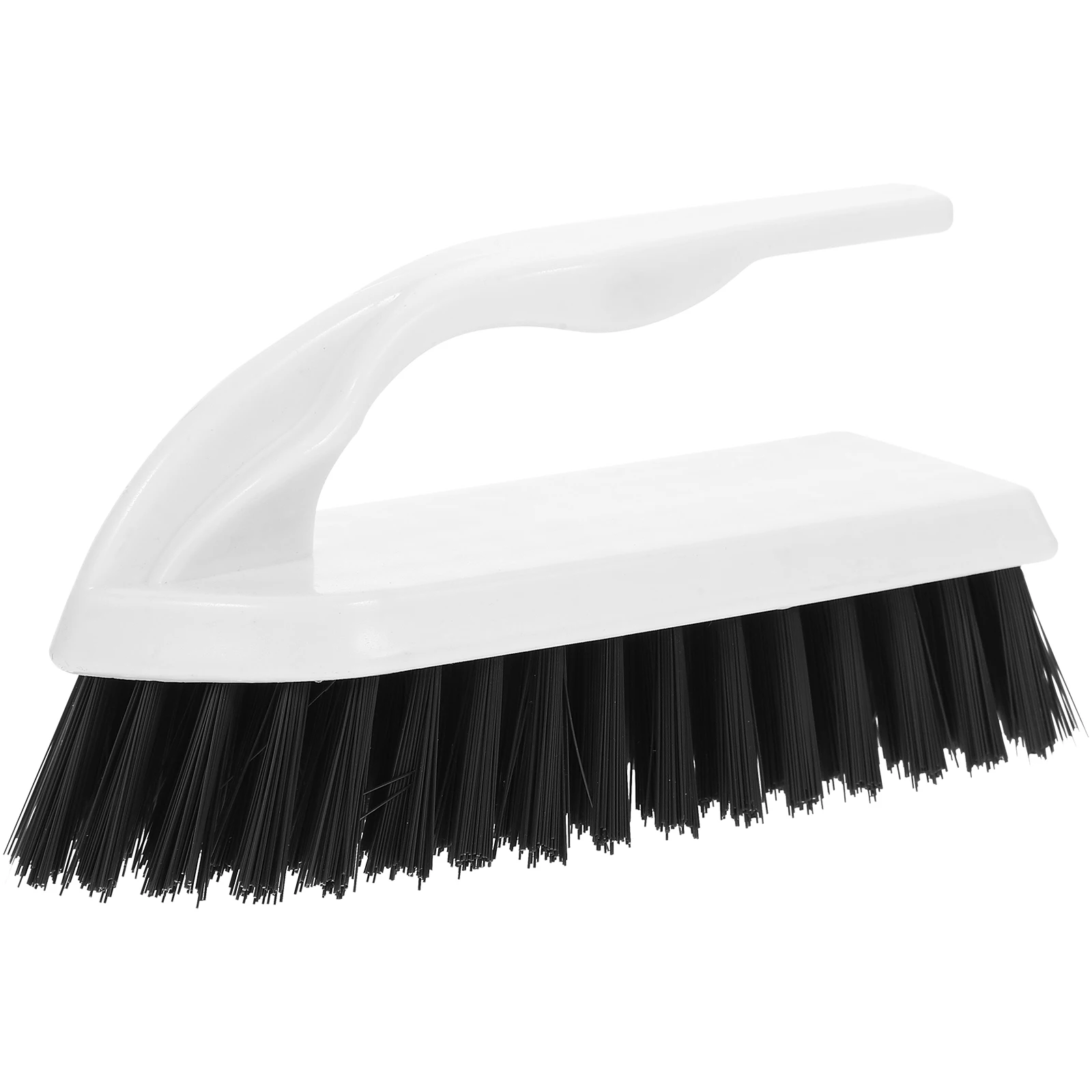 

2in1 Cleaning with Hard Bristles Floor Scrub Brush for Kitchen Floor Bathroom Long Handle Small Spaces Deck Heavy Duty