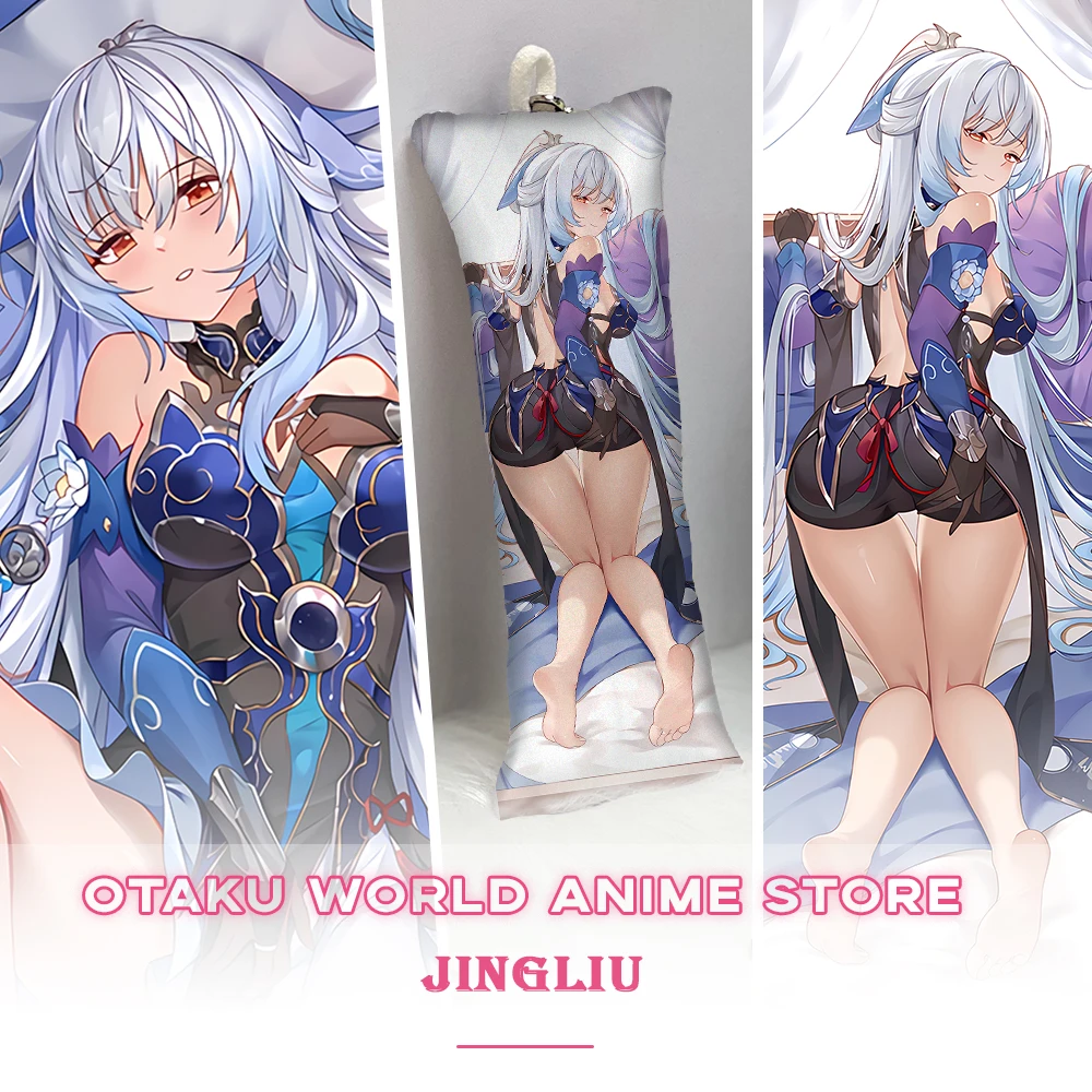 

Jingliu Dakimakura Anime Otaku 2-Side Printed Waifu Decor Honkai Star Rail Hugging Body Pillow Case Cute Cushion Pillow Cover