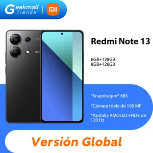 Akıllı telefonun küresel versiyonu Xiaomi Redmi Note 13 ® Snapdragon 685 kamera 108MP 120Hz AMOLED ekran, 33W şarjlı cep telefonu 8 en çok satılan, mobil-iyi-ucuz-no. 2
