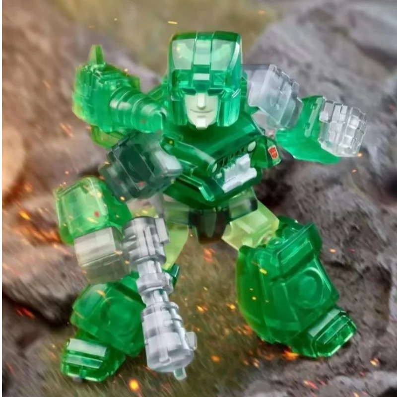 

New Hot Blokees Transformers Defender Version Wave 4 Grimlock Rodimus Prime Kid Assembly Model Action Figure Mystery Box Gift