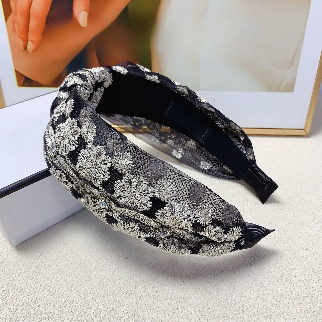 

2024 Summer Trendy Original Design Vacation Style Lace Headband