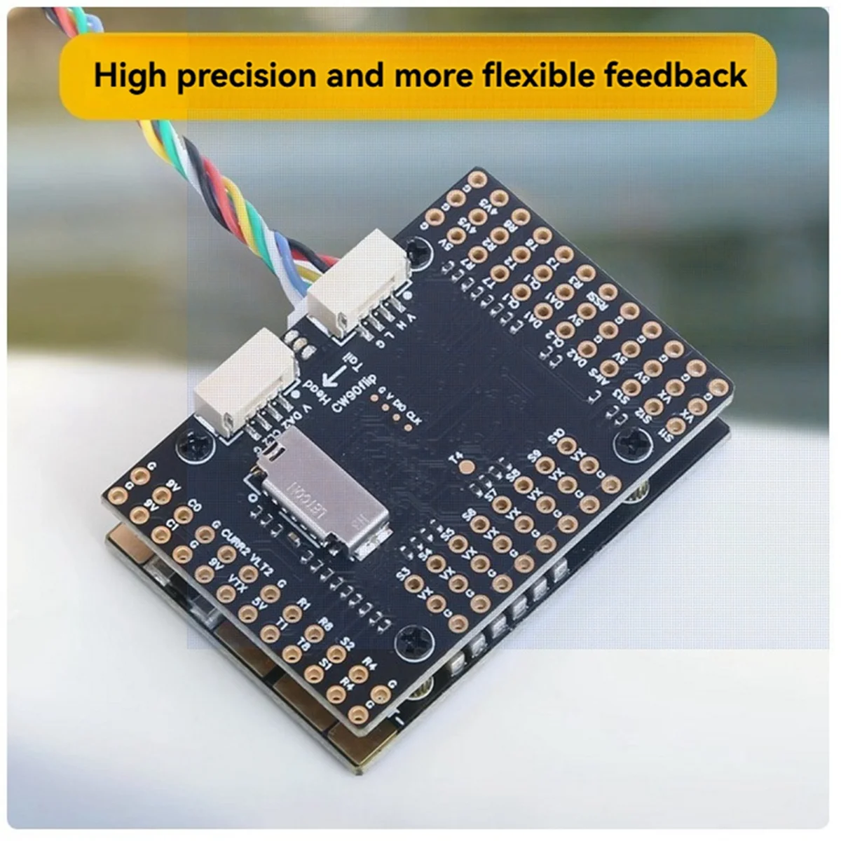 Ausgezeichnet! H7Wlite MK1 H7 Flight Controller Fixed Wing FC Onboard BEC Compass Dual Gyroskop für FPV RC Drone Fixed Wing