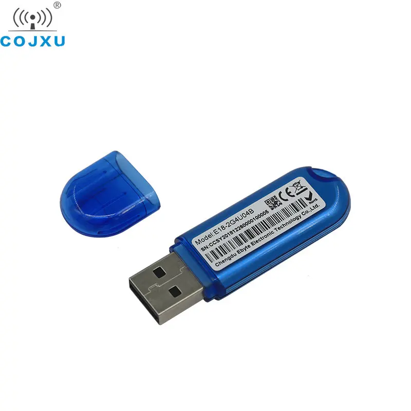 Zigbee CC2531 2.4Ghz USB E18-2G4U04B Zigbee Mesh RF Data Transmitter Receiver PCB Antenna 8051MCU ISM Band LED Indicator