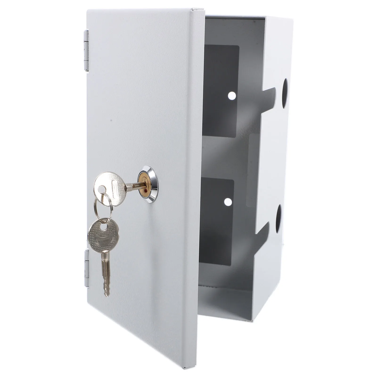 

1Set Waterproof Lock Box Outdoor Electrical Enclosure Stainless Steel Socket Box Durable Safe Electrical Enclosure