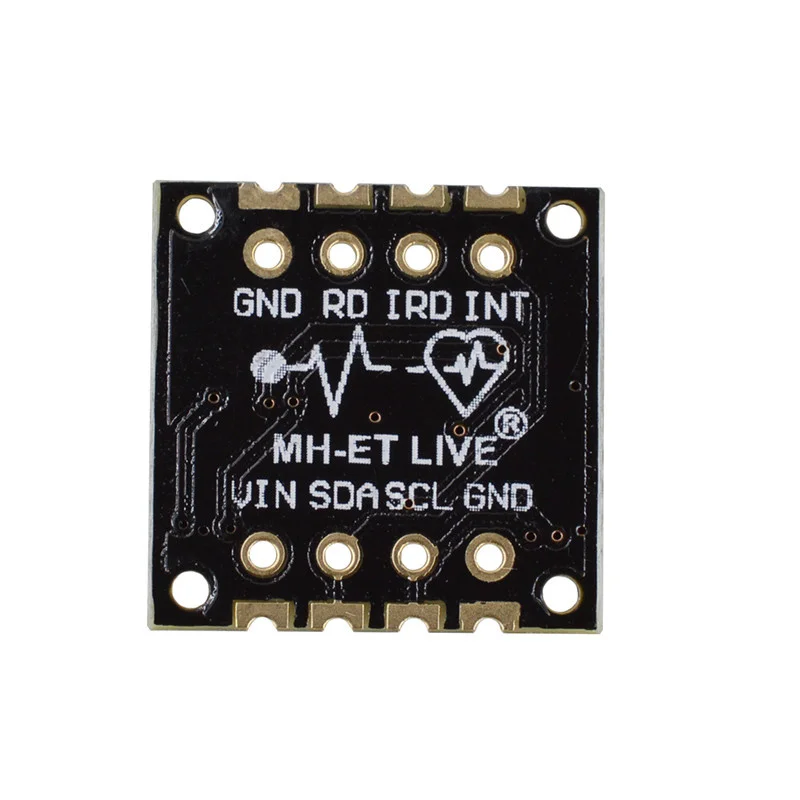 MAX30100 Heart Rate Sensor Pulse เลือดออกซิเจนเซ็นเซอร์โมดูลใช้งานร่วมกับ STM32