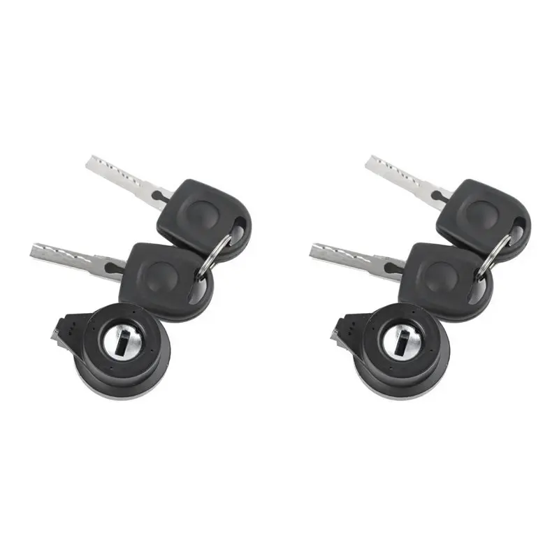 AB56-2X 8E0905855A Car Ignition Switch Lock Cylinder With Key For Skoda A6 Q3 R8 TT