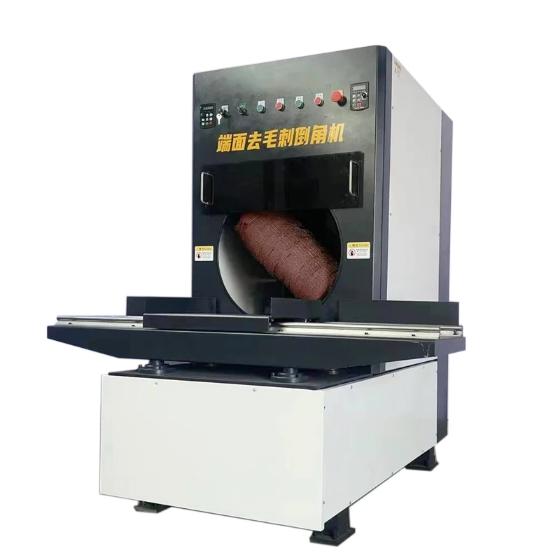 End Face Deburring and Chamfering Machine Metal Profiles Grinding and Polishing Deburring