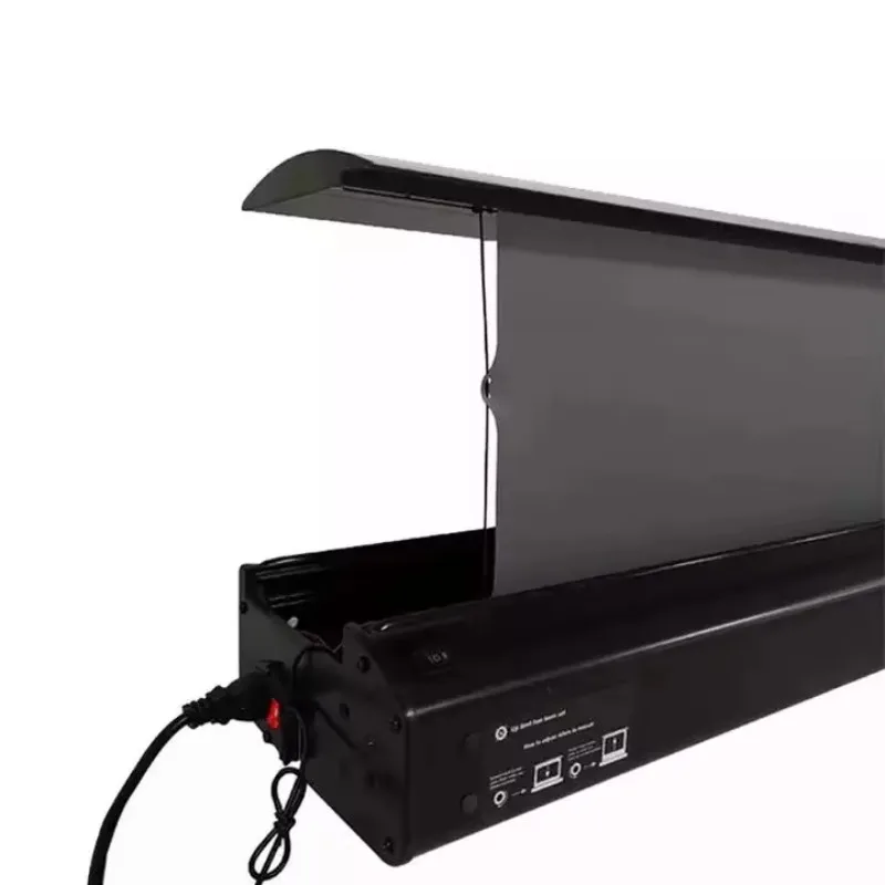 120 Inch Motorized Automatic Roll‑Up PET Crystal ALR Projection Screen For Home Theater UST Projector