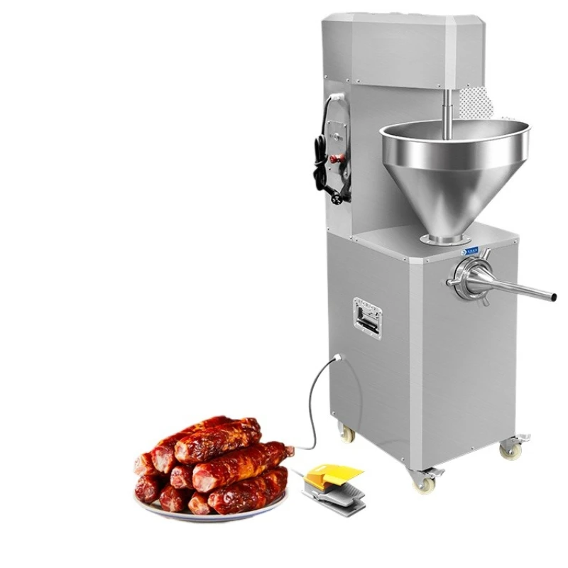 

Enema machine, commercial high-power electric foot-operated ham sausage automatic