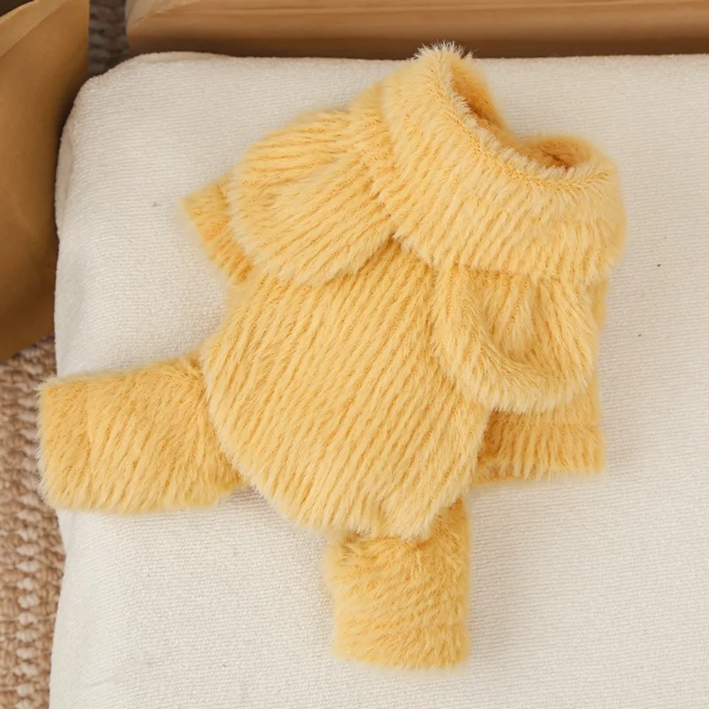 

Cat Hooded Coat Warm Puppy Winter Overall Hooded Velvet Pet Pajamas Thick Dog Costume Training