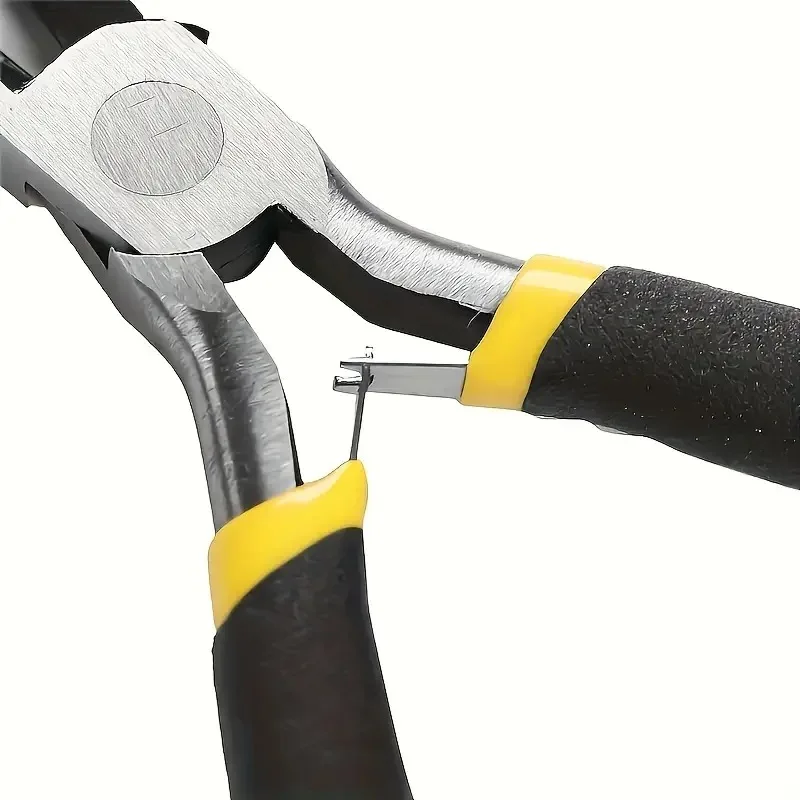 Feronnickel-Kohlenstoffstahl Rundzangen mit Hartmetallspitze für Schmuckherstellung, DIY-Werkzeuge, geeignet für Handarbeit und Perlenarbeiten – Detail 18
