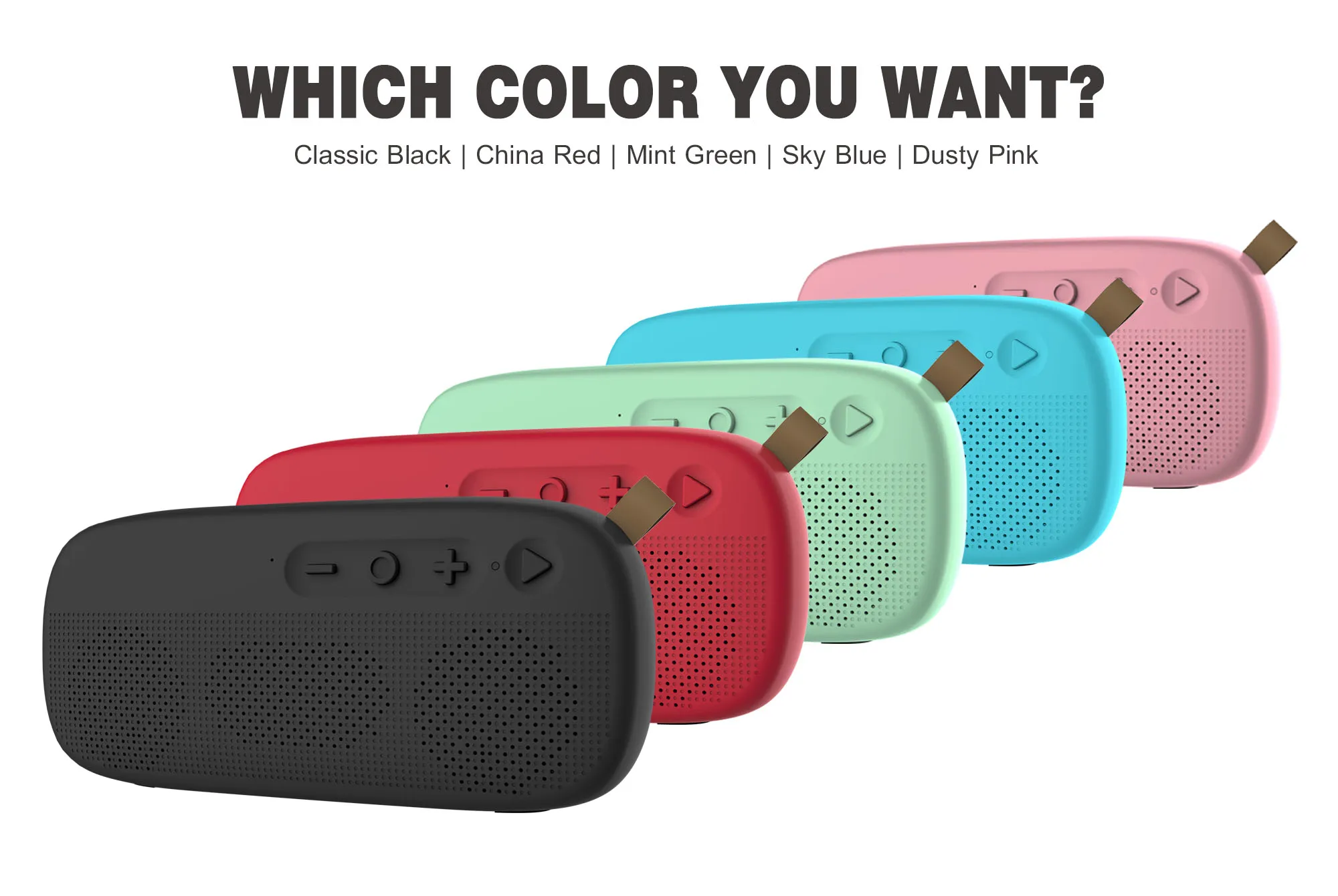 X3DIA waterproof IPX4 portable belt handle wireless Bluetooth speaker boombox Stereo Loudspeakers caixa de som