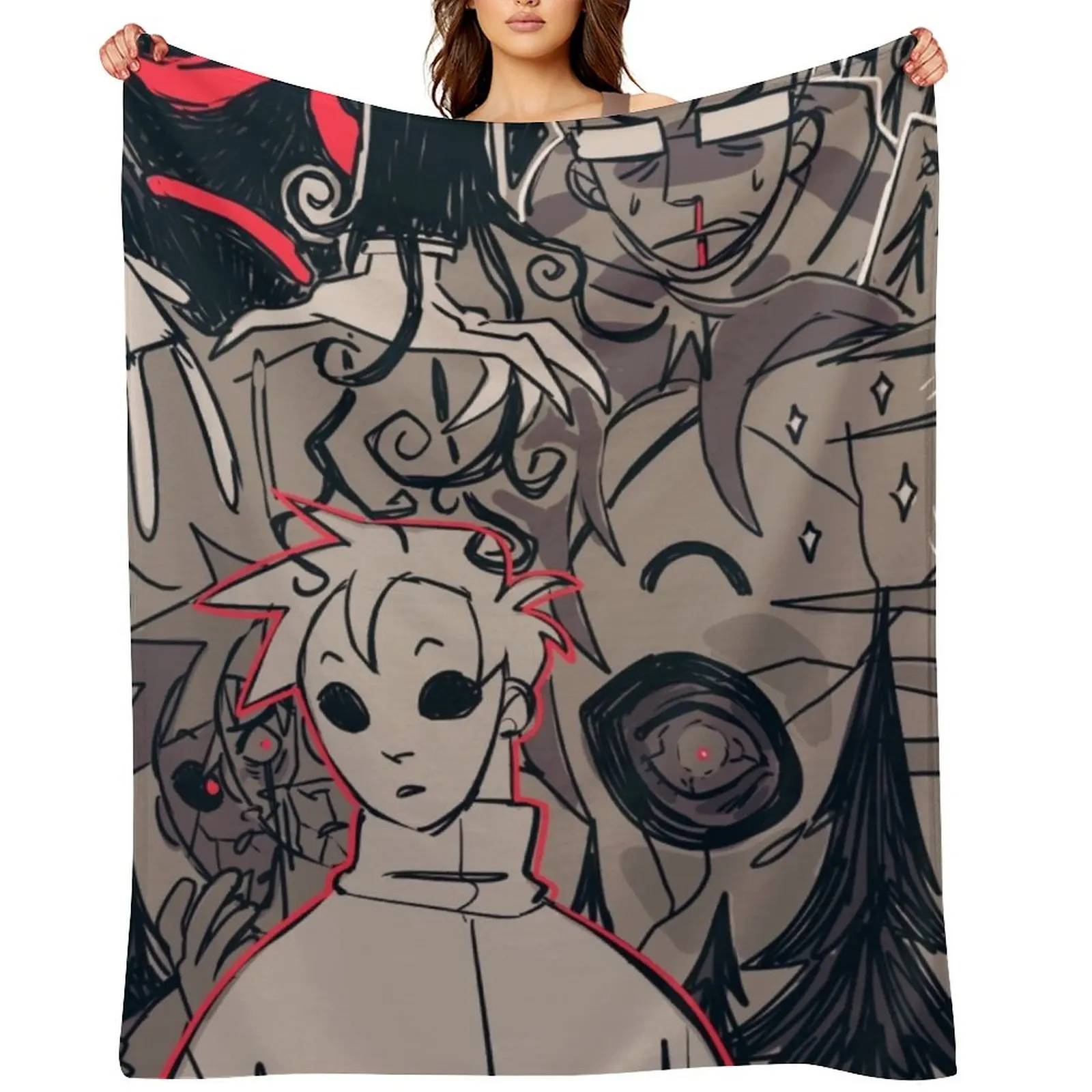 

marble hornets Throw Blanket sofa bed heavy to sleep Summer decorative Blankets