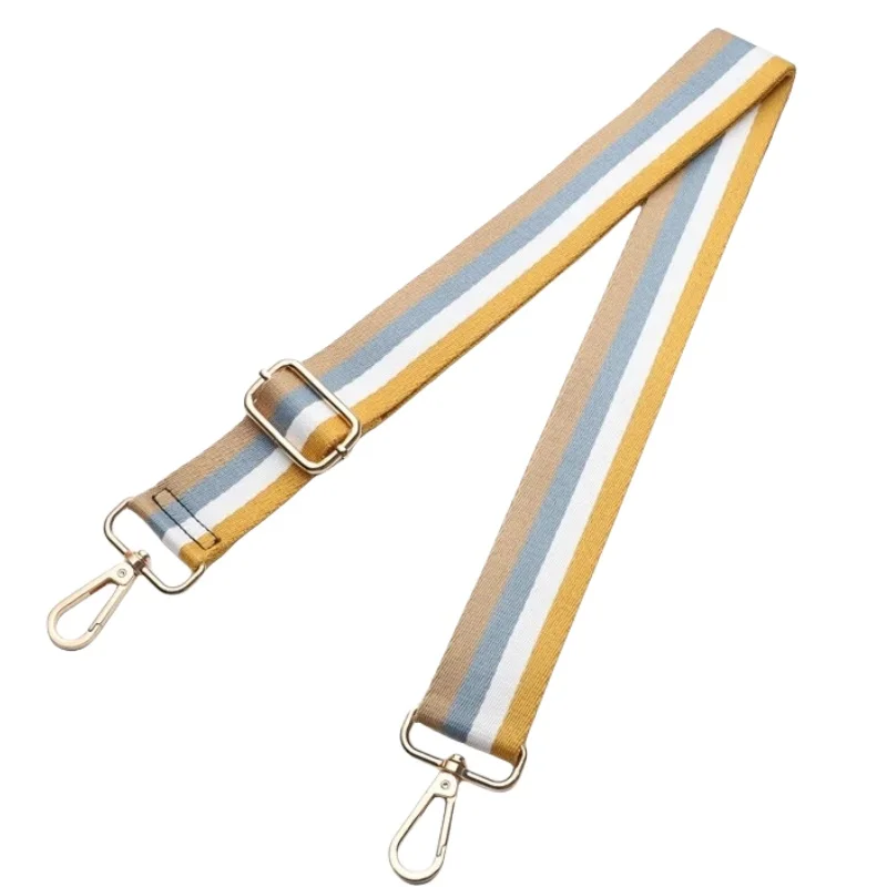 Taschenteile Zubehör Riementaschen Stoffkette Breiter Rucksack Schwarzer Griff Umhängetasche Canvas Ersatz Umhängetaschengurt – Detail 5
