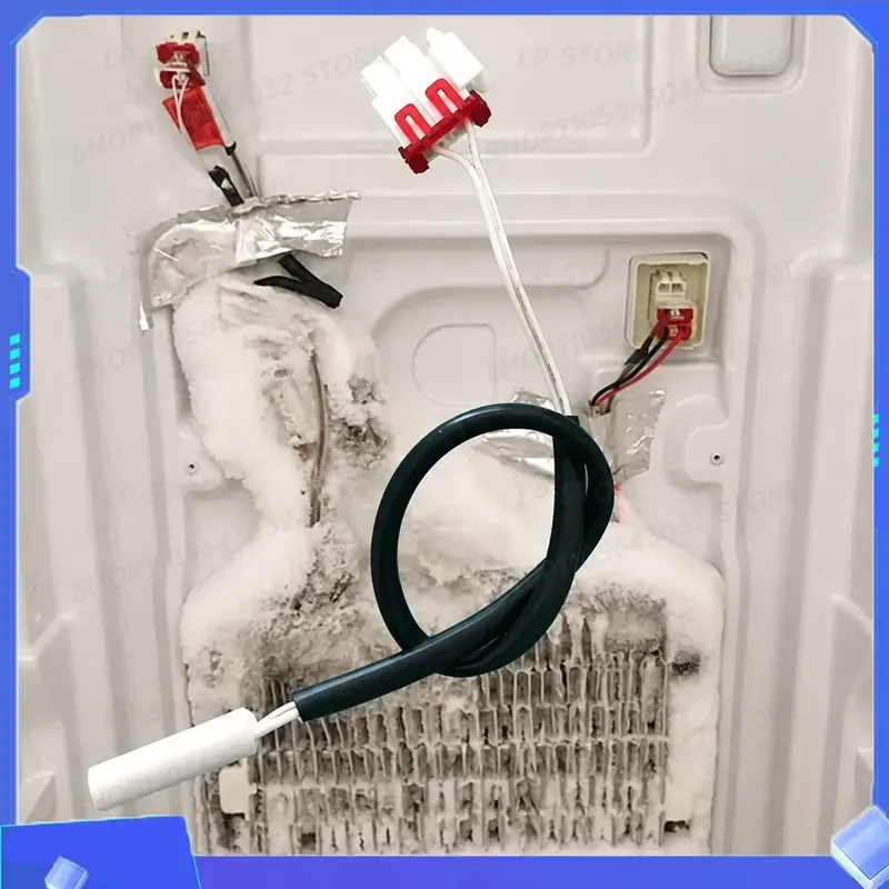 for Double Door Refrigerator Defrost Temperature Sensor 5K Evaporator Tube Thermistor