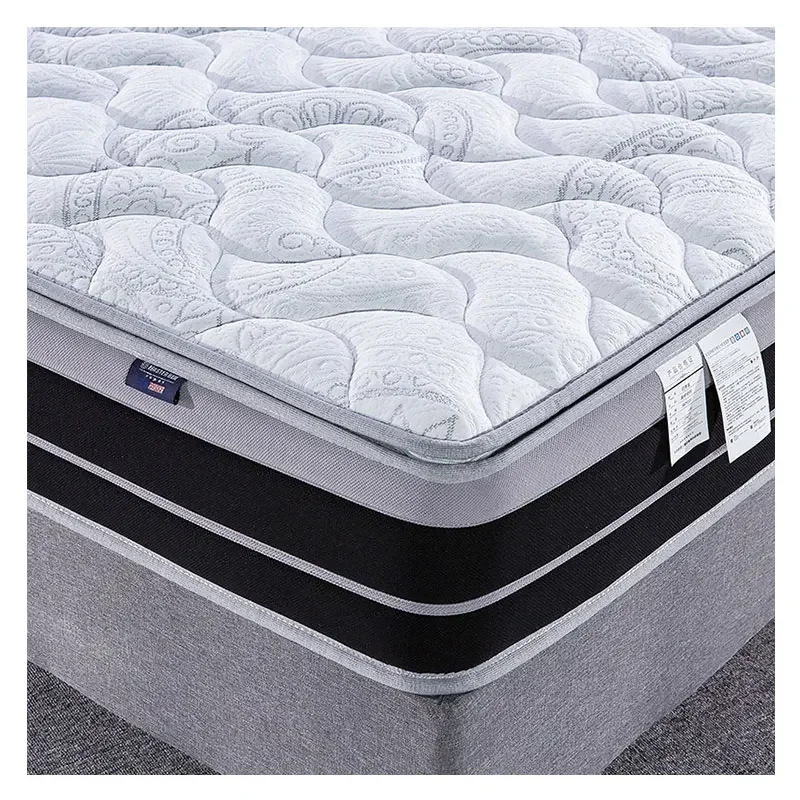 Latex Memory Foam Premium Mattress High Quality  Tight Top Luxury King Queen Size Spring Mattress Bedroom Furniture