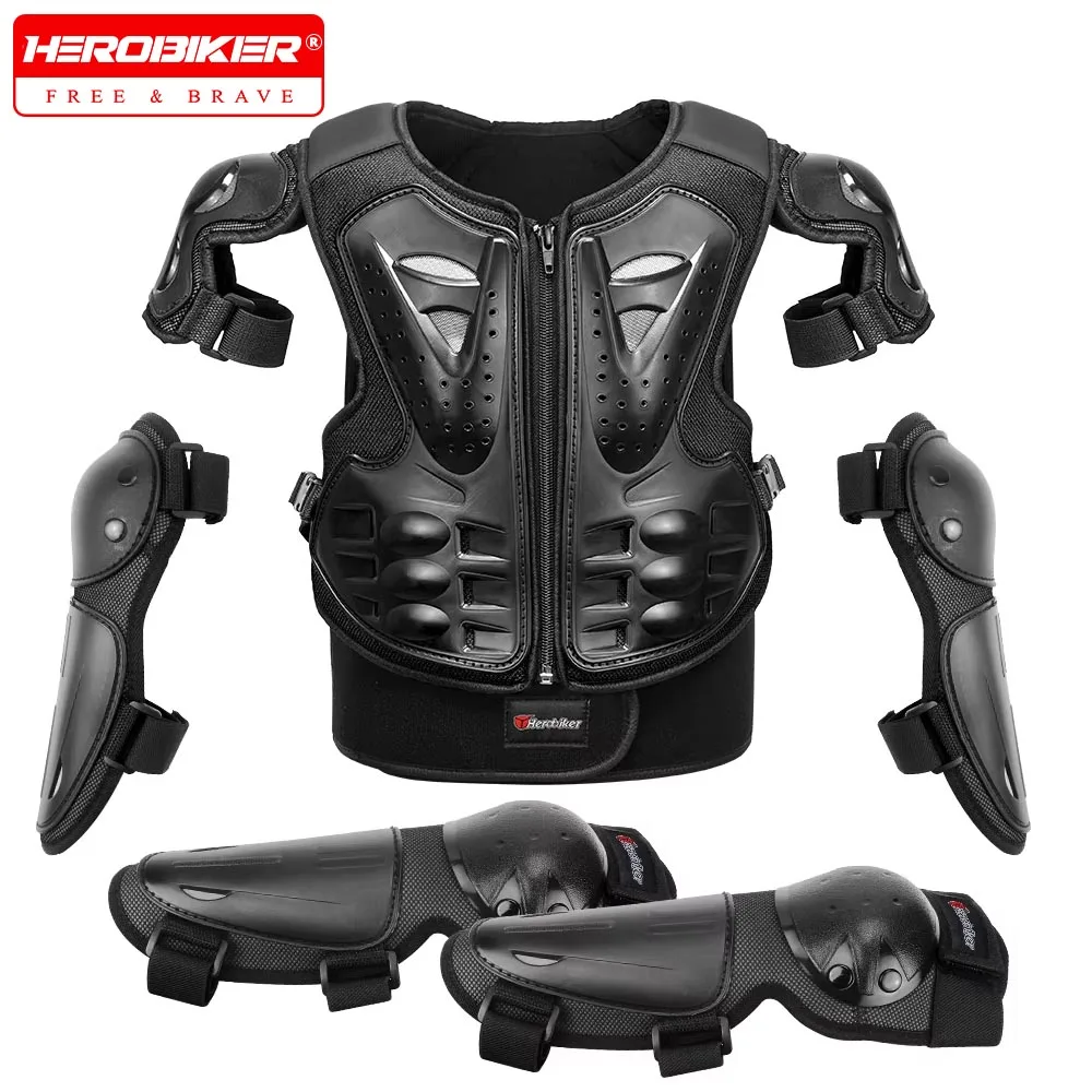 

Motorcycle Armor Children's Motorcycle Jacket Armor Moto Full Body Armor Protection Jackets riding Enduro Protective Equipment