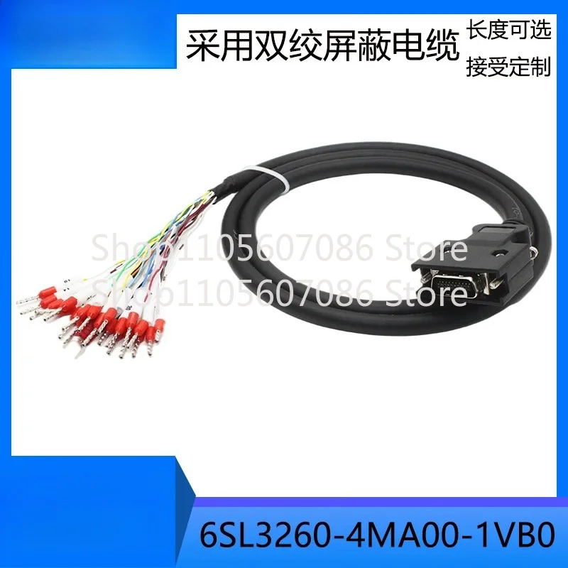 6SL3260-4MA00-1VB0 V90 Servo X8 Connector 20 Pin I/O Cable Control Signal Line