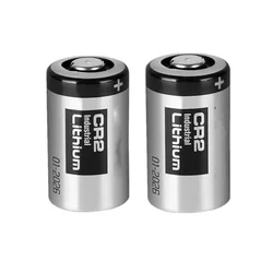 2pcs/lot CR2 3V Rangefinder Camera Non-rechargeable Lithium Battery