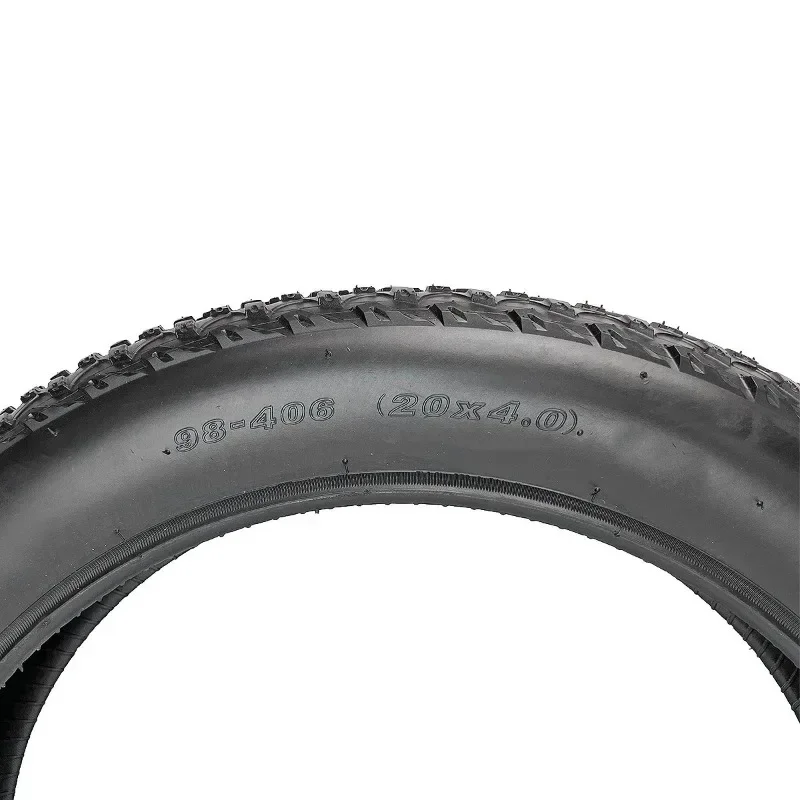 1pcs K1167 20x4.0 Fat Bike Tire Blackwall Clincher 20x4 Bicycle Tire (98-406)