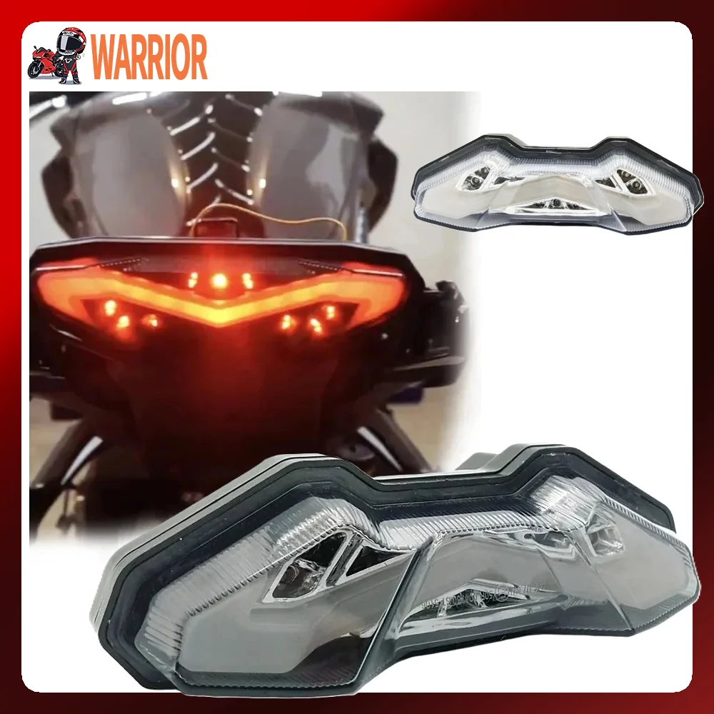 LED Integrated Rear Tail Taillight Brake Turn Signals Light For YAMAHA MT-09 MT-10 FZ10 FZ09 FJ09 Tracer 700 900 GT MT-07 Tracer