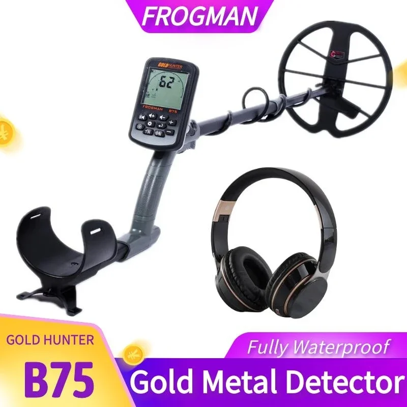 Gold Hunter B75 Gold Metal Detector PinPointer Waterproof Underground Metal Detector Gold Detector Wireless Metal Detector