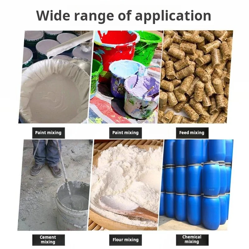 Electric Drill Electric Mixer Electric Hammer Shuangshan Gypsum Putty Powder Threaded Steel Special Tower Ash Mixing Rod Artifac