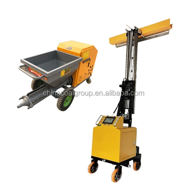 Factory Price Automatic Cement Mortar Plastering Machine Rendering Machine Wall Spray Plastering Machine