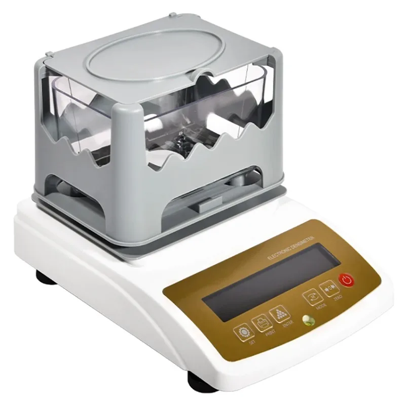 Digital Gold Densimeter High Precision Density Tester Solid Liquid Hygrometer for Jewelry MiningGold Purity TestingMultipleRange