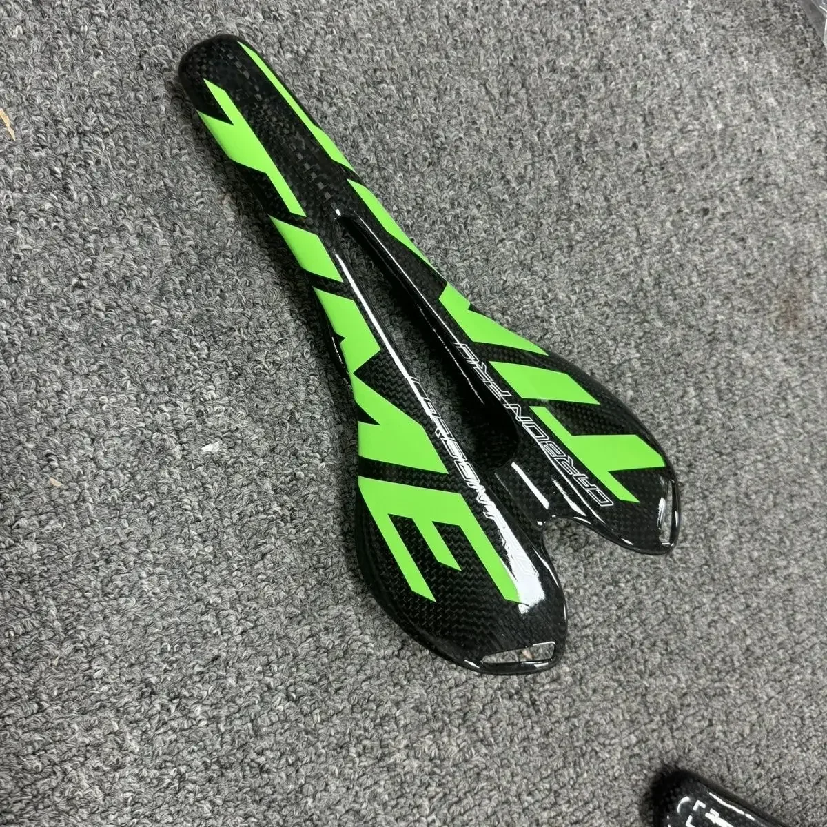 

TIME Full Carbon Fiber Mountain Bike Road Bike Accessories Hollow Large B Seat Cushion Elliptical Carbon Bow Multi-Color
