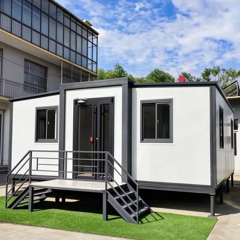 Modular Foldable House Wind Proof Panel 20ft Easy Transport Modular Unit for Farm Workspace Guest Accommodation Prefab Cabin