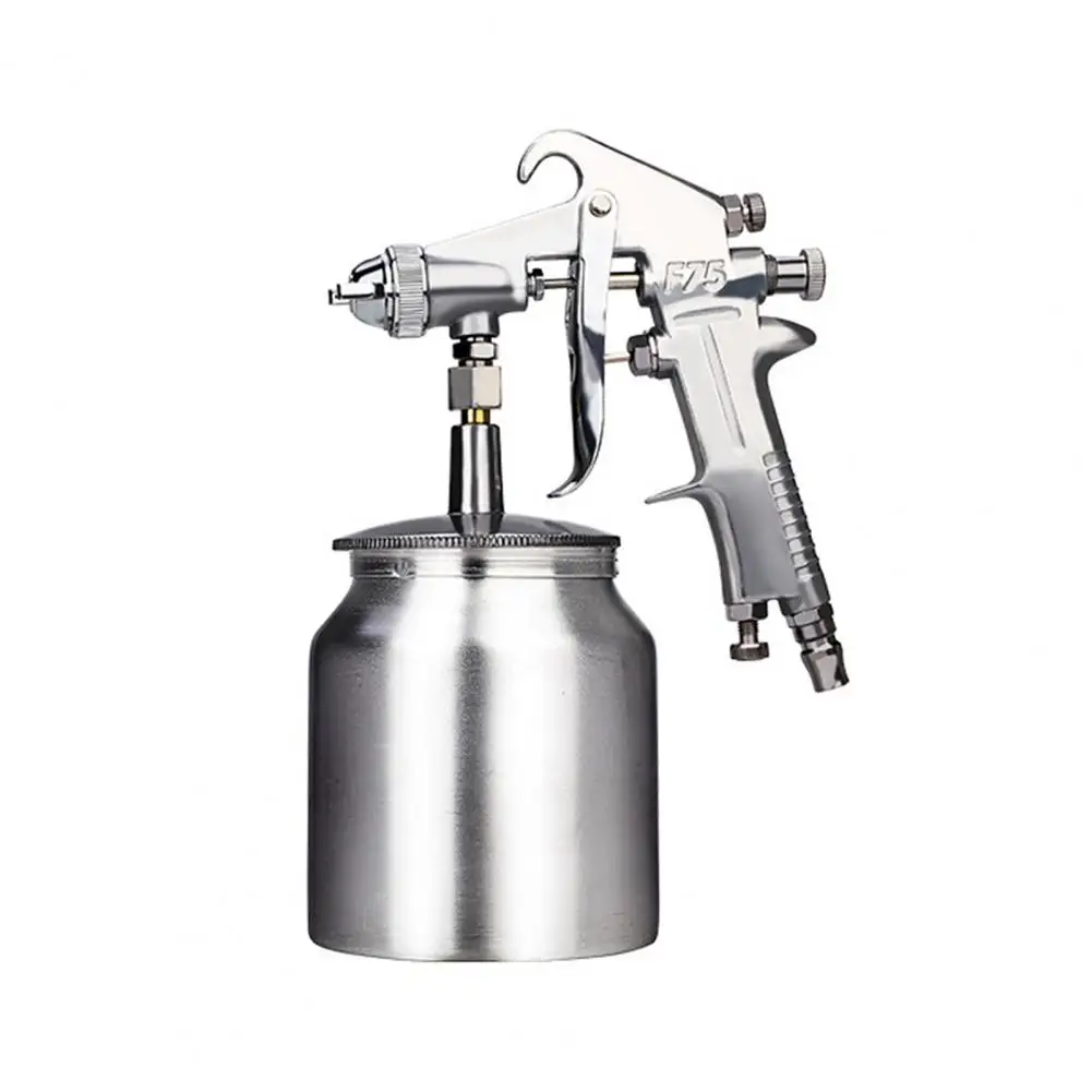 Car Paint Sprayer Uniform Atomization Full Coverage Adjusting Knob Porous Atomizing 1.5/2.5 Caliber Pneumatic Sprayer Workshop