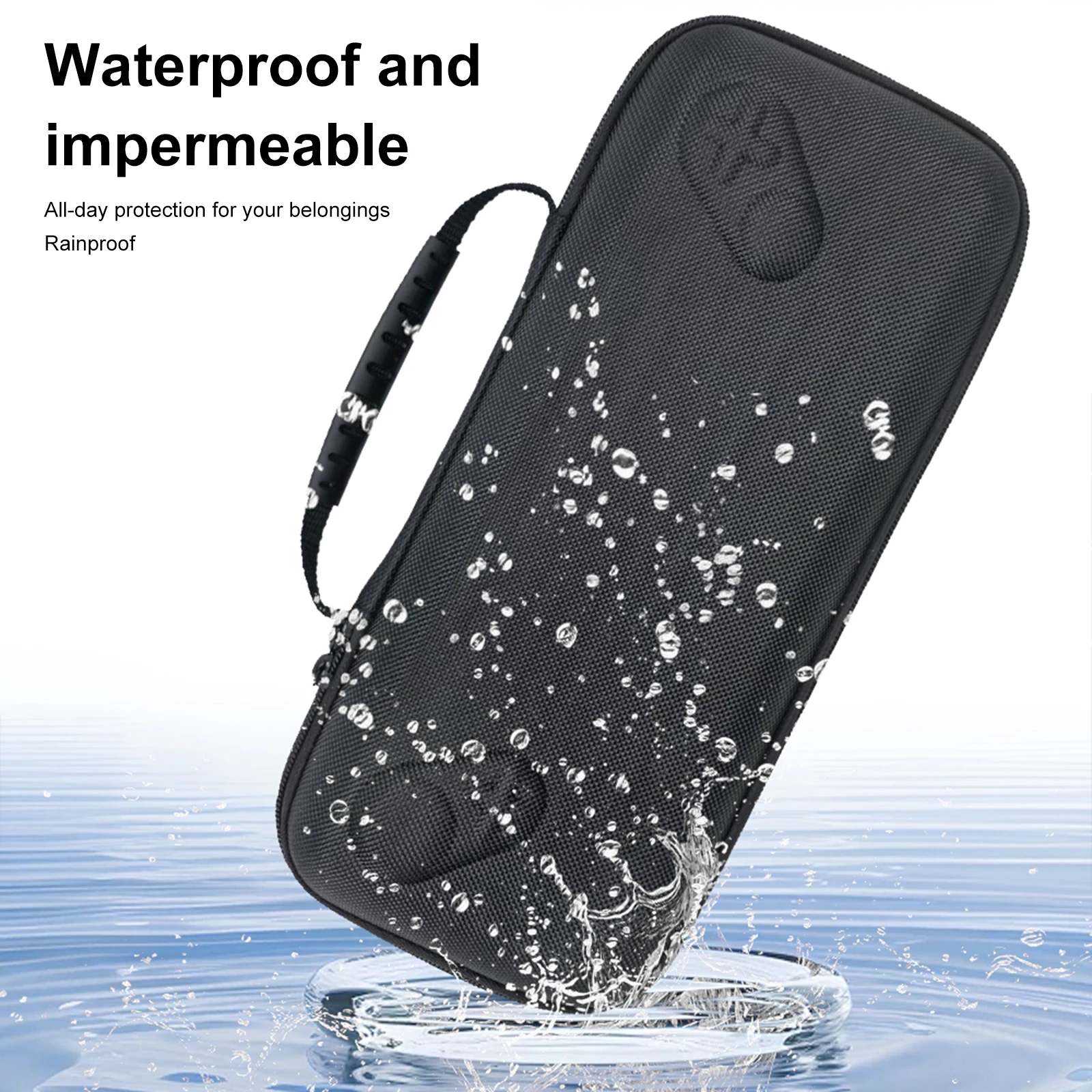 حقيبة تخزين ذات قشرة صلبة حقيبة سفر محمولة حقيبة حمل مضادة للصدمات لوحدة التحكم في الألعاب ROG XBOX Ally/ROG XBOX Ally X