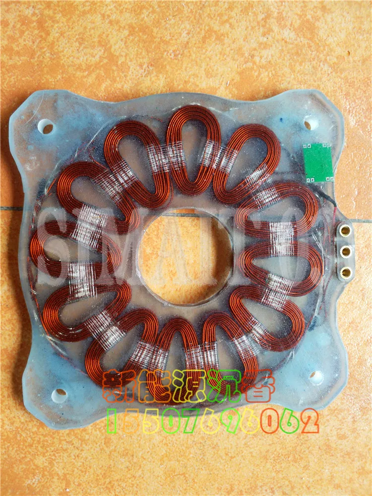 1000W 1450W DIY Disc Generator Coreless Coil Hollow Coil Wind Power Coil Motor for Free Energy Research