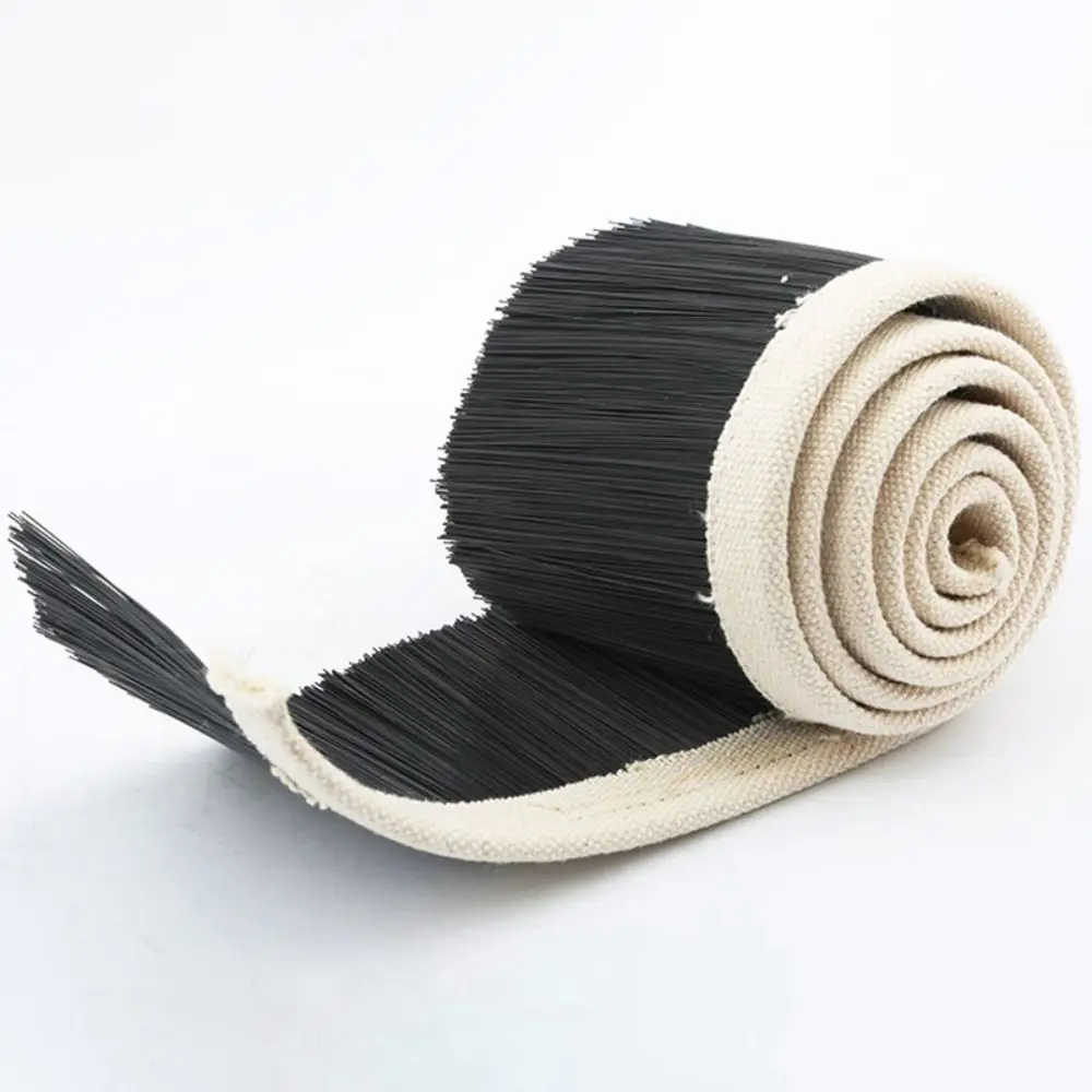 

Nylon Dust Cover Brush 70mm/100mm Total Length 1M Engraving Machine Brush Brush Cleaner Black Vacuum Cleaner Parts Woodworking