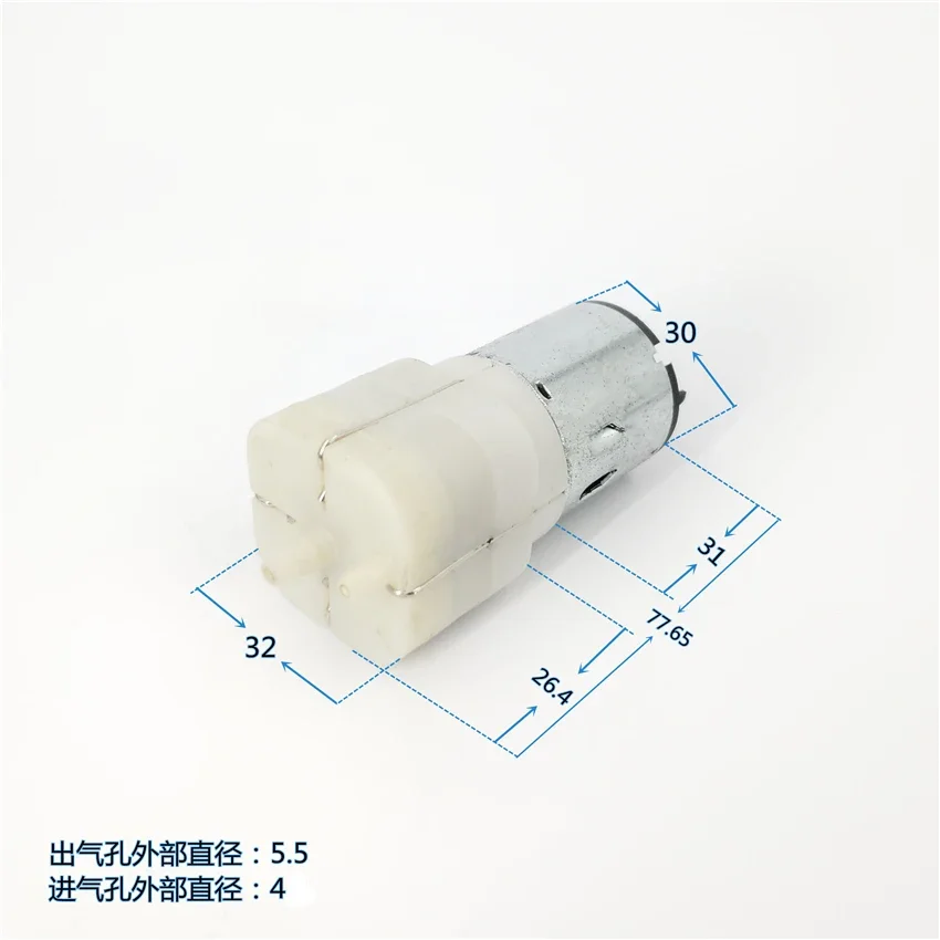 1PC 530 Motor Air Vacuum Pump DC 24V OC-CJP95-C24A1 ES-6200 Low Noise for Massager/ Medical Equipment/ Breast Pump/ Fish Tank