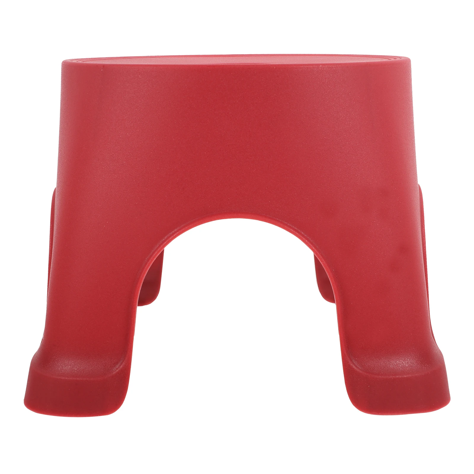 

Anti-slip Bath Stool Bathroom Footrest Toilet The Restroom Step Red Stools Children