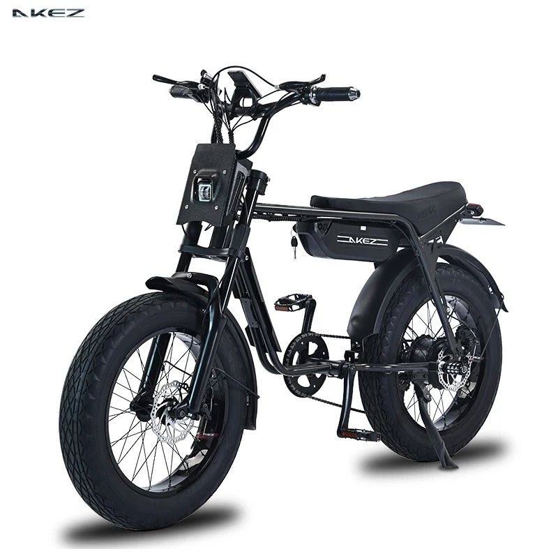 Camouflage Electrical Bicycle 1500W 48V18AH Removable Battery Electric Bike Hydraulic disc brak 20*4Inch Fat Tire Off-Road Ebike