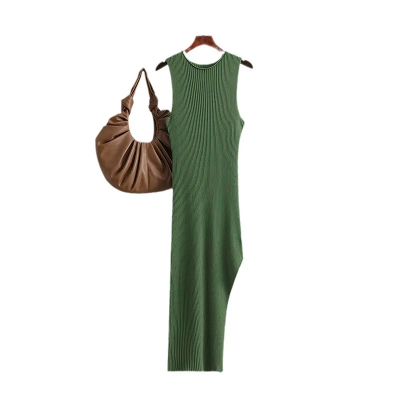 Faionable – gilet Sexy Dr, amincissant irrégulier, Ele Sle, vêtements d'été pour femmes, Tead en soie glacée, 2024