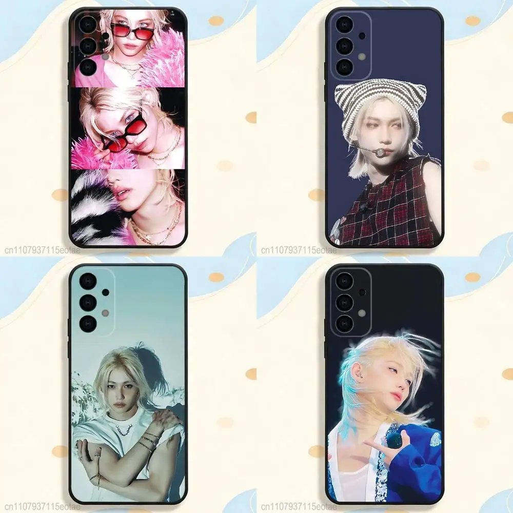 

Korean popular singer F-Felix Case for Samsung Galaxy S26 S21 S25 FE S24 S23 Ultra S20 S9 S22 Plus S10 TPU Cover
