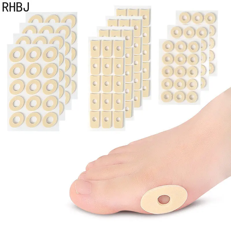 15/30/60pcs / Sheet Latex Foot Patch for Preventing Calluses Foot Friction Specific Areas The Soles Tops of Feet for Men Women