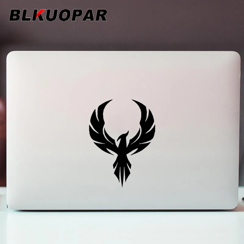 BLKUOPAR for Phoenix Bird Car Stickers Sunscreen Decals JDM Assessoires Fashionable Vinyl Material Waterproof Suitcase Decor