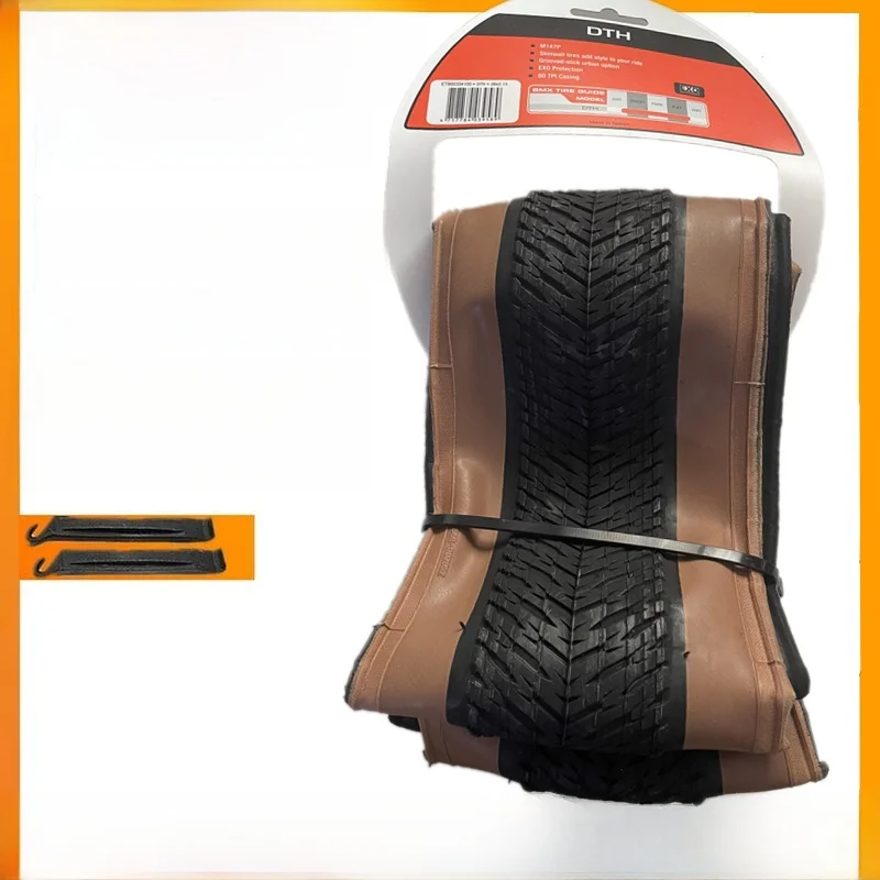 إطار دراجة ماكسيس DTH مقاس 26 بوصة، 26×2.5، بحافة صفراء، إطار خارجي للدراجات الهوائية مع تقنية EXO المضادة للثقب، قطع غيار م... #2