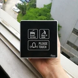 Wiring Hotel Touch DND Doorbell Switch Wall Switch