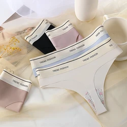 Seamless Female Thongs Women's Panties Hot Sale Solid Underwear Sports G-String Cozy Lingerie Sexy Underpants Tanga T-Back