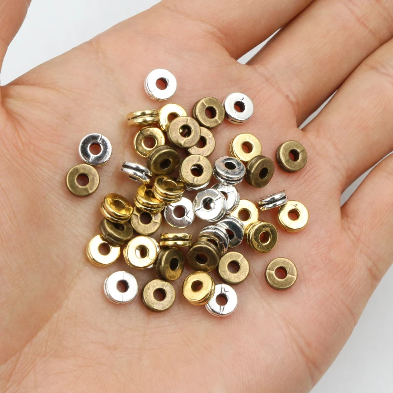 100Pcs 6X6X2.5Mm Antique Emas - Eyepin Ball End ulasan dan harga