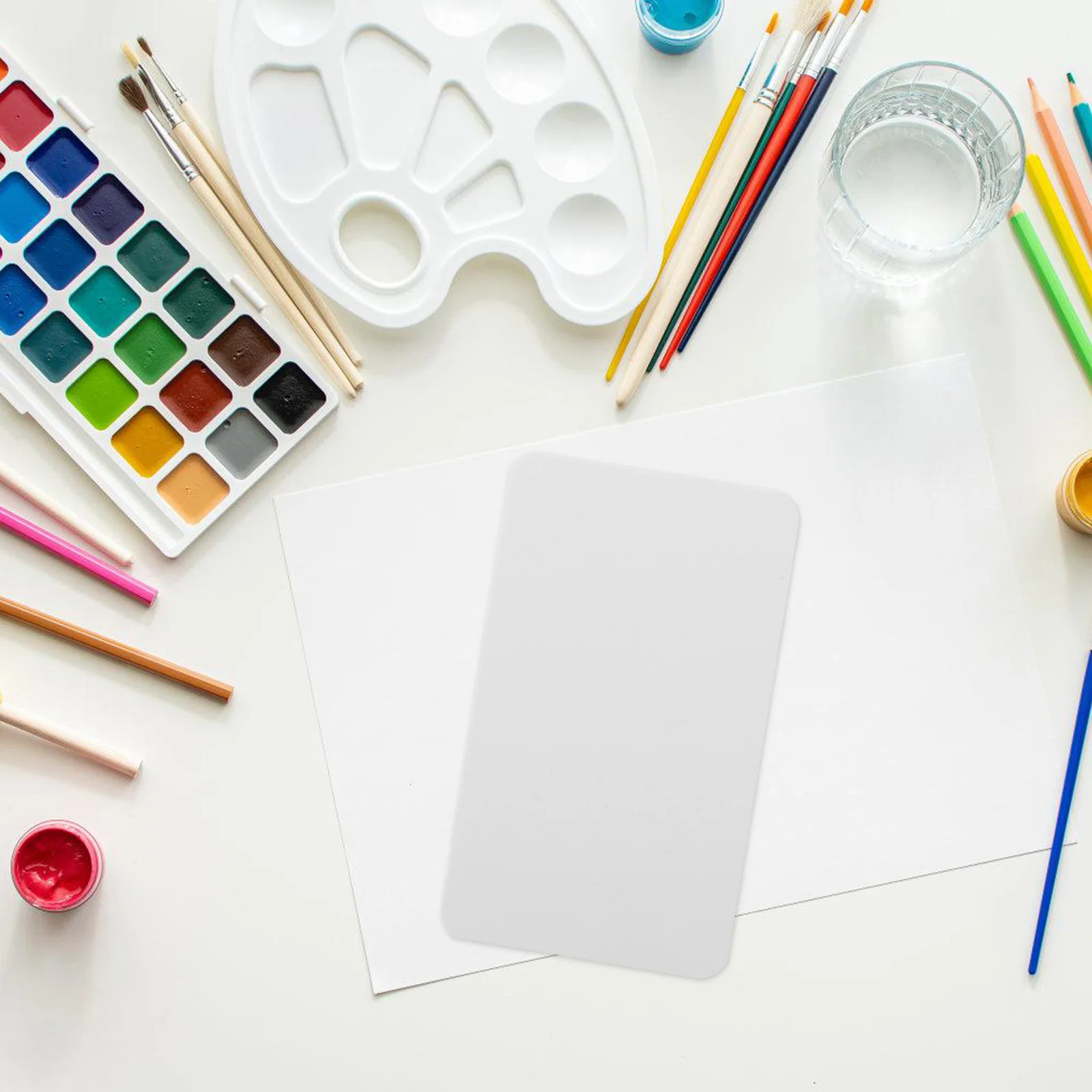 100Pcs Blank Cards Bulk Small Paper Flash Cards for Notes Word Dictation DIY Journaling Craft Projects Home Study Organization