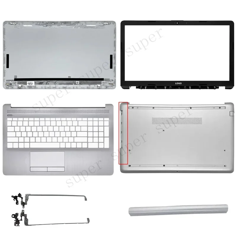 For 15-DA 15-DB 15-DR 15-DX 250 G7 TPN-C135 TPN-C136 New Laptop LCD Back Cover Front Bezel Palmrest Hinges Cover Bottom Casing