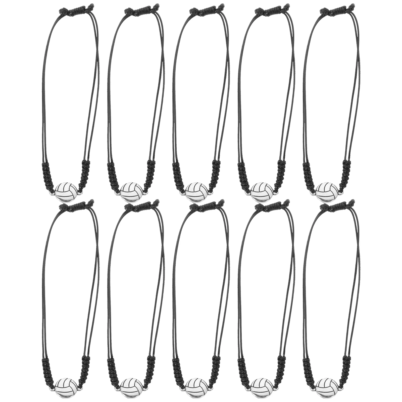 

20pcs Bracelets Drawstring Bracelet Elastic Braided Rope Wristbands Girls Boys Adjustable Sports Accessories Gifts