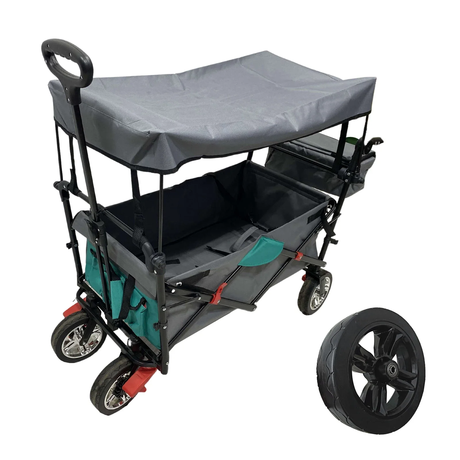 GT1813A-carrito plegable para exteriores, carrito de playa para acampar, camión plegable para acampar